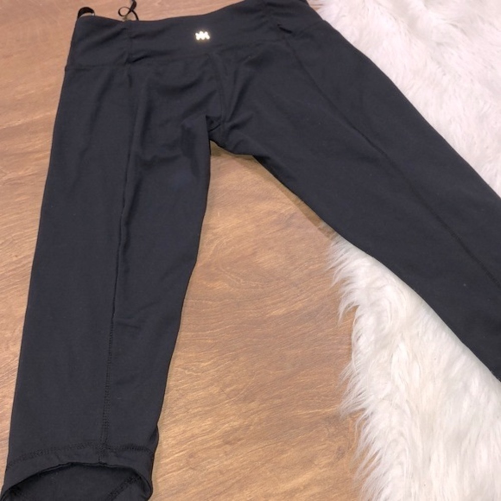 Kyodan petite small crop black gym leggings - Picture 6 of 8